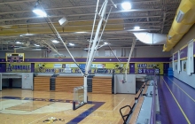 View of Avondale Basketball Court With Custom Graphics