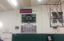 Custom Scoreboard in Gymnasium for Nordonia Knights